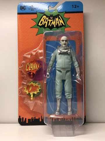 DC McFarlane Batman Classic 1966 TV Show Series Mr. Freeze Target New In Hand Cover