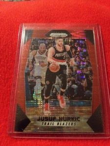 2017 Prizm Jusuf Nurkic Red Refractor! 16/25! Blazers Very Rare - Picture 1 of 3
