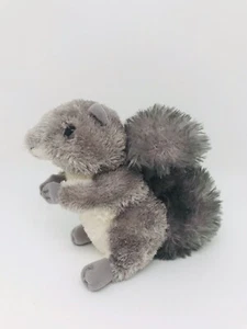 Aurora World Nutty Plush 7in Squirrel Flopsie Stuffed Grey Squirrel Animal….P3 - Picture 1 of 19