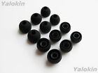 12pcs S/M/L Black Replacement Eartips for Jaybird Freedom and Freedom Sprint