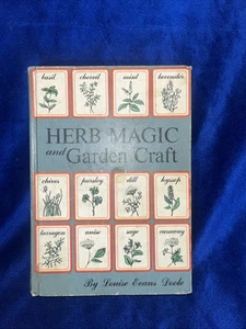 Herb Magic and Garden Craft by Louise Evans Doole Hardcover - Picture 1 of 7