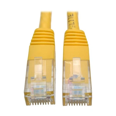 Tripp Lite Cat6 Cat5e Gigabit Molded Patch Cable RJ45 M/M 550MHz (n200002yw) - Image 1 of 4