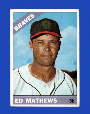 1966 Topps Set-Break #200 Eddie Mathews VG-VGEX *GMCARDS* - Image 1 of 2