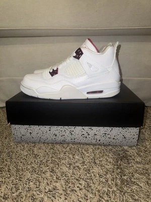 Talla 5.5 - Air Jordan 4 Retro Rojo Metálico GS (408452-112) Foto 1 de 4