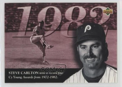 1994 Upper Deck All-Time Heroes Steve Carlton #124 HOF - Image 1 of 2