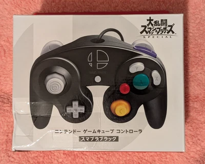 BNIB Official Smash Bros BLACK Nintendo Gamecube Controller SWITCH - Image 1 of 4