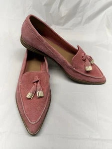 Zapatos sin cordones Sperry para mujer de cuero rosa punta con borlas talla 9,5 - Imagen 1 de 9
