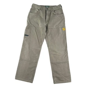 Pantalones Arborwear para Hombres 30x32 Beige Doble Rodilla Lona Ropa de Trabajo Escaladores de Árboles - Imagen 1 de 10