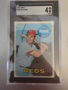 1969 Topps - Pete Rose #120 - Foto 1 di 2