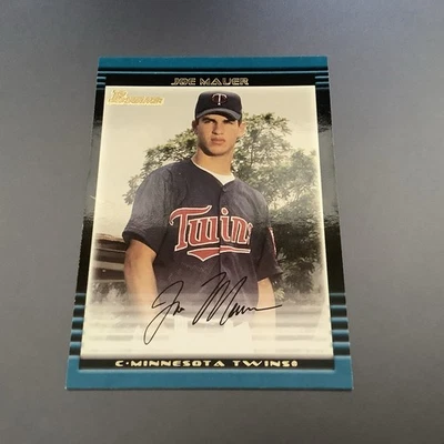 Bowman Joe Mauer RC Twins 2002  Foto 1 de 2