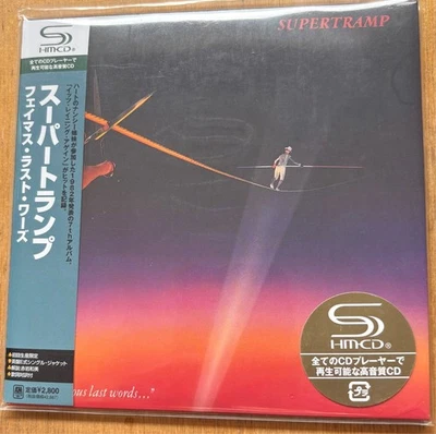 Supertramp - Famous last words... Japan SHM CD UICY-93615 Paper Sleeve OBI NEU - Bild 1 von 2