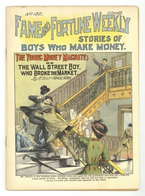 Fame and Fortune Weekly Apr 10 1908 #132 VG 4.0 - Image 1 of 2