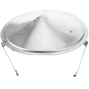 Sombrero de lluvia de acero inoxidable para chimenea cubierta de ventilación de techo Chinmey - Imagen 1 de 12