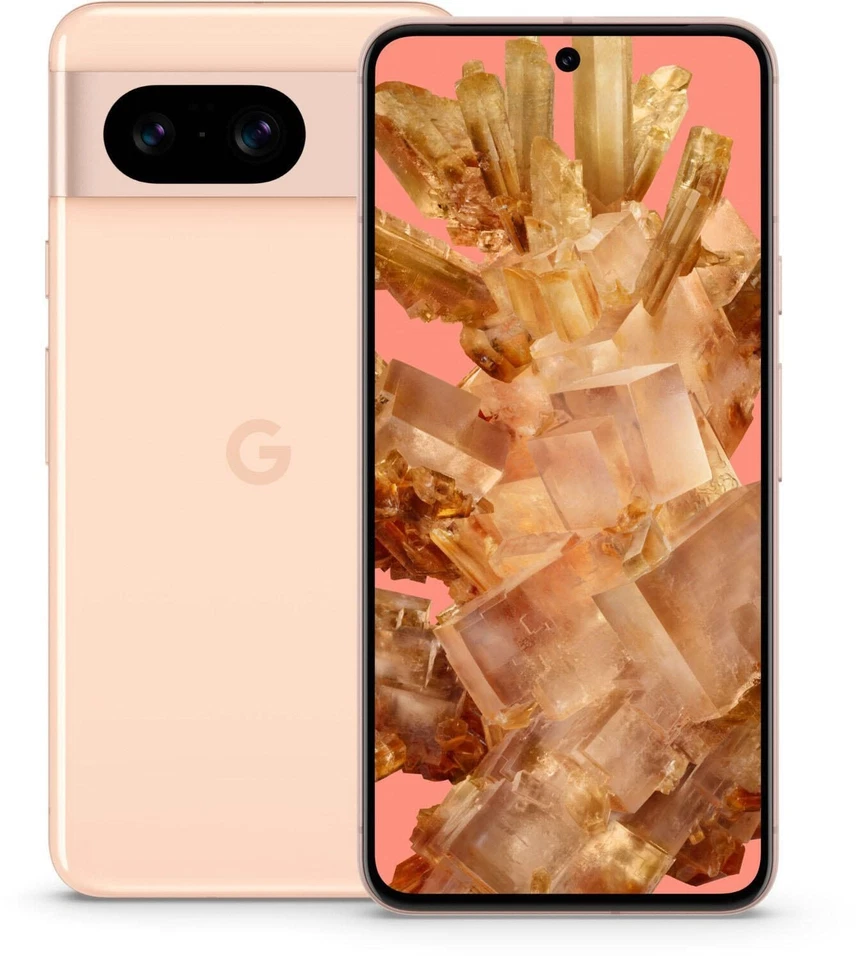 Google Pixel 8 - 128GB - Rose (Ohne Simlock) (Dual-SIM)