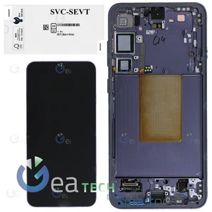 DISPLAY LCD SAMSUNG GALAXY S24+ PLUS S926 ORIGINALE SERVICE PACK FRAME VIOLET - Picture 1 of 3