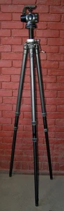 Gitzo 1312 Heavy Duty Tripod Legs & Gitzo G1575 Ball Head - Picture 1 of 14