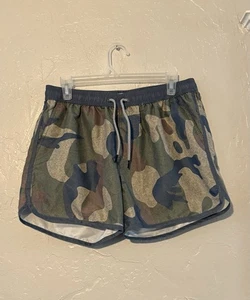 Magic RetroRuse Camo Print Mens Swim Trunks Size Small - Picture 1 of 5
