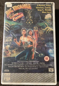 Big Trouble in Little China CBS Fox Video Ex-Rental VHS (Certificate 15). PAL - Bild 1 von 6