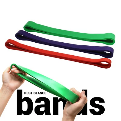 WELLNESS SEER 3 Set Resistance Bands Loop Legs Therapy Fitness Tube Workout Bands Fitness Yoga