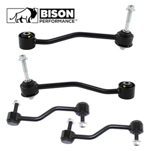 Bison Performance 4pc Front & Rear Sway Bar Link Kit For Excursion F-350 SD 4WD - Picture 1 of 7