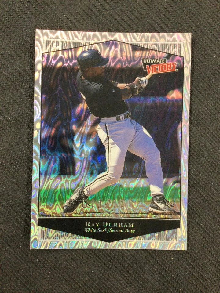 Ray Durham Parallel 1999 Upper Deck Ultimate Victory #28/100 Chicago White Sox Foto 1 de 2
