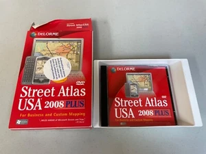 Delorme Street Atlas USA 2008 Plus Mapping Software Navigation - Picture 1 of 7