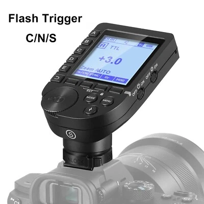 NEEWER QPRO-S/C/N/F TTL Wireless Flash Trigger Transmitter Canon Nikon Sony Fuji - Image 1 of 4