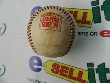 1999 ALLSTAR AUTOGRAPHED BASEBALL -DEREK JETER AND 35 OTHERS With JSA- COA