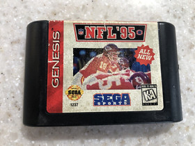 NFL FOOTBALL 95 ORIGINAL SEGA GENESIS GAME CARTRIDGE ONLY NES HQ