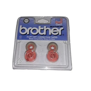 Brother 3010 Lift-Off Correction Tapes Typewriter Refills 2 Pack NEW SEALED - Picture 1 of 2