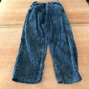 BDG Urban Outfitters High Rise Baggy Pants Women size 24 Blue Corduroy Y2K Skate - Picture 1 of 13