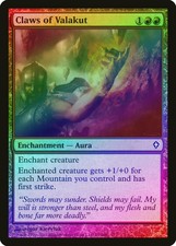 Claws of Valakut FOIL Worldwake NM Red Common MAGIC GATHERING CARD ABUGames
