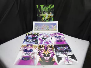 Nuevo BOOM Power Rangers Rosa / The Return Kickstarter 8 Impresiones Artísticas Exclusivas LEER - Imagen 1 de 9