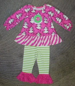 Baxter & Beatrice Toddler Girls Christmas Outfit - Size 2T - NWT - Picture 1 of 5