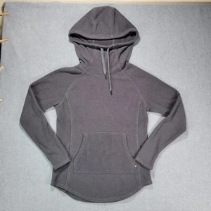 Free Fly Hoodie Womens Small Bamboo Fleece Pullover Sweatshirt Drawstring Logo - Picture 1 of 10