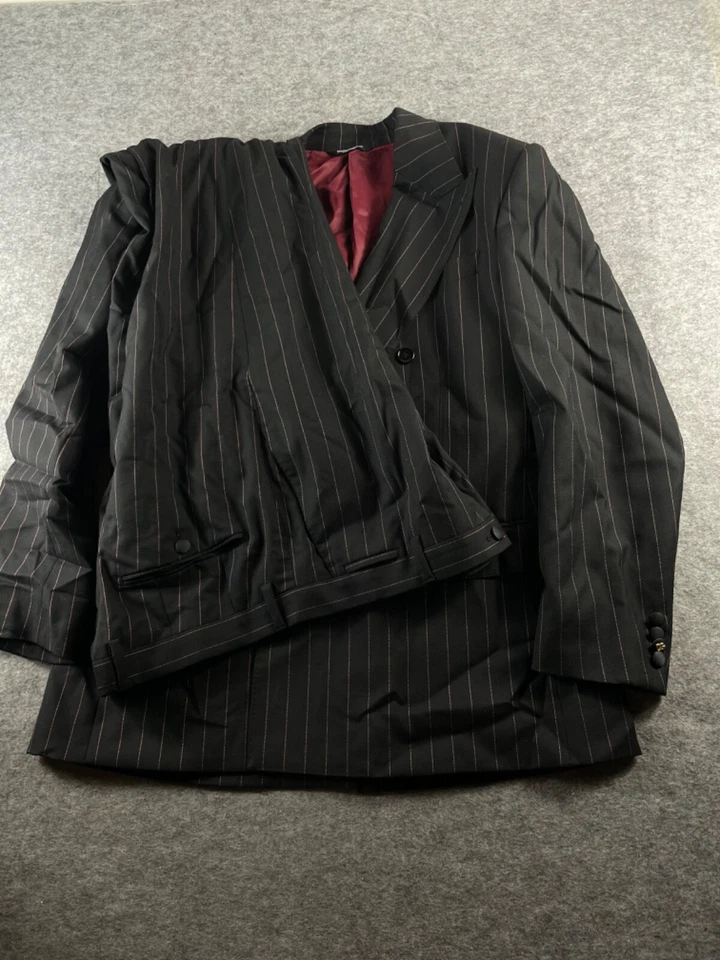 Traje DOLCE & GABBANA Matricola Modelo GKGJMT 2 Piezas Rayas Negras EU 52 Foto 1 de 4