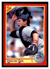 1990 Score #290 CARLTON FISK Chicago White Sox ~G4T