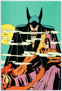 Vintage Print Ad 1993 Batman DC Comics Original Promo Poster Bob Kane Art - Picture 1 of 4