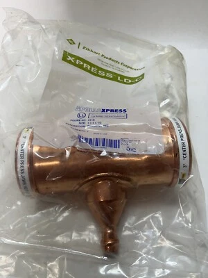 Apollo Xpress 3 x 3 x 1/2 in. Copper Press Reducing Copper Press Tee- SEALED