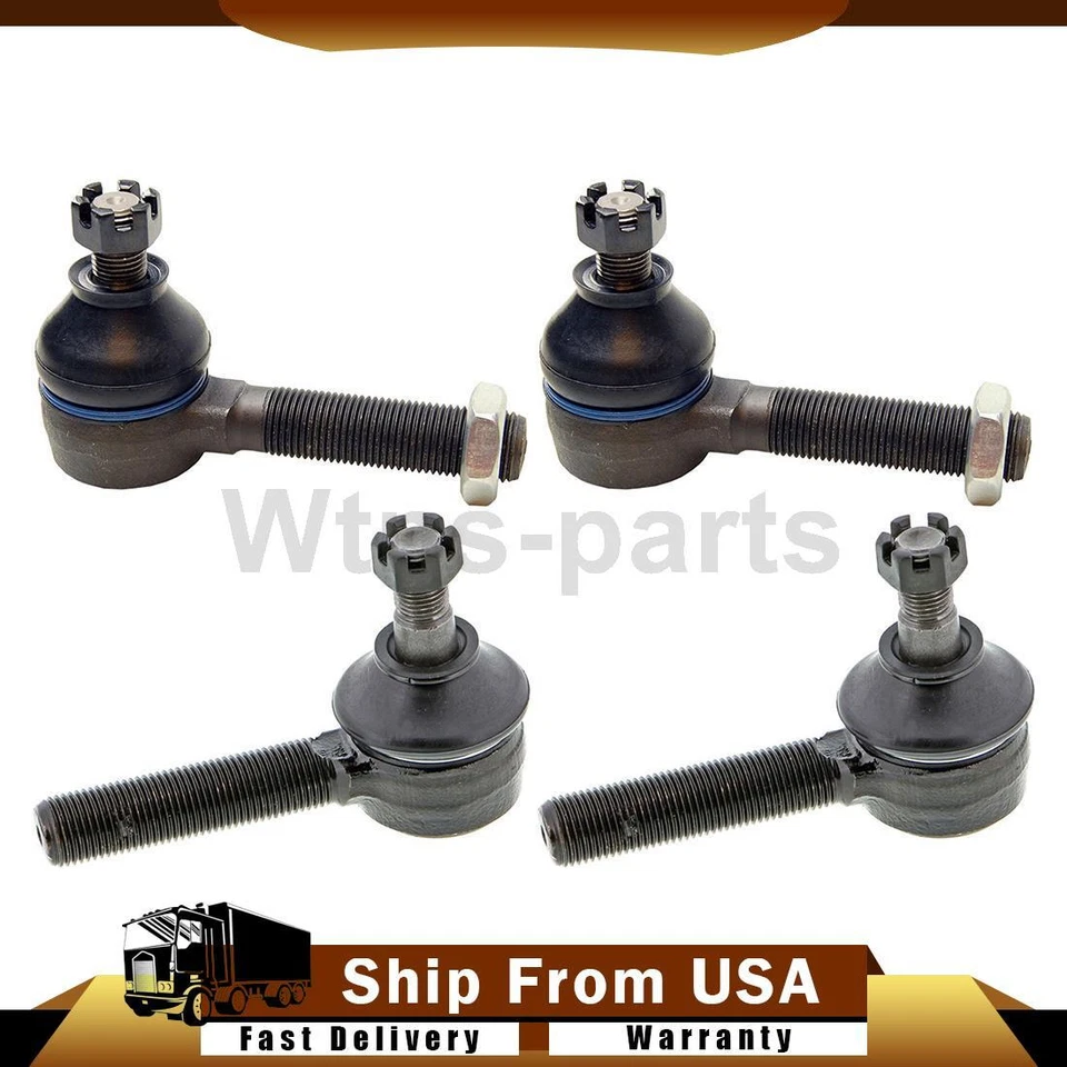 Para Mazda B1600 1975 1976 1,6 L Mevotech extremos de barra de amarre delantero interior exterior 4x Foto 1 de 4