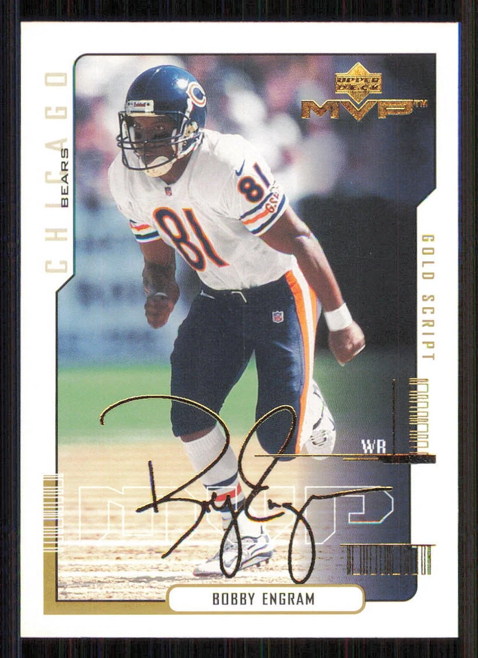 2000 Upper Deck MVP Gold Script #32 Bobby Engram - Image 1 of 2