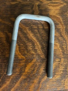 1/2" Stainless Square U Bolt 5" x 3 1/8" - Picture 1 of 3
