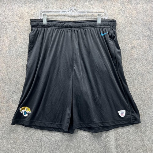 Pantaloncini Nike uomo extra large neri Jacksonville Jaguars Dri Fit NFL Football XL