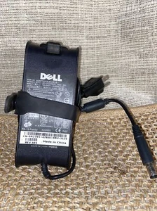 Cargador de computadora portátil Dell genuino adaptador de CA fuente de alimentación HP-OQ065B83 19.5V 3.34A 65W - Imagen 1 de 5