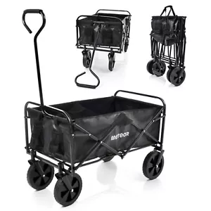 Faltbarer Bollerwagen Strandwagen Transportwagen Handwagen bis 100 kg METEOR - Bild 1 von 12