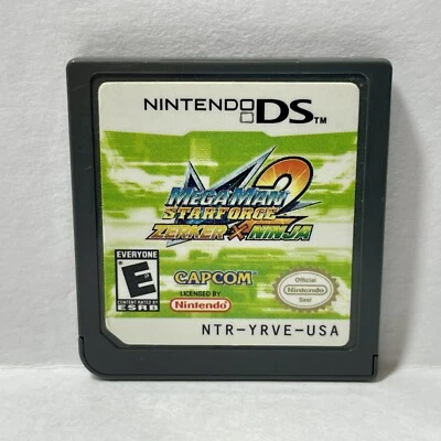 Mega Man Star Force 2 Zerker X Ninja DS Authentic Nintendo Game Cartridge Only - Image 1 of 4