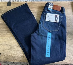 Lucky Brand Two Way Stretch High Rise Flare Jeans “Stevie” Women’s Sz 10 NWT - Picture 1 of 6