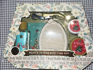 Regalo per la cura del corpo Relax & UN-Wine. By Modern Expressions nuovo mai aperto!! - Foto 1 di 14