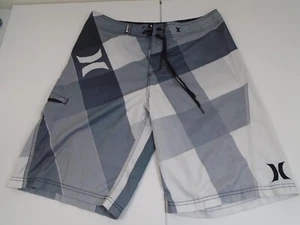 Pantalones cortos de tabla HURLEY baúles de baño para hombre talla 32 #1063 - Imagen 1 de 3