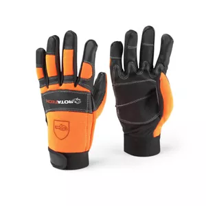 Gants de sécurité tronçonneuse Rotatech - Qualité Premium - Classe 1 - S à L - Photo 1/10